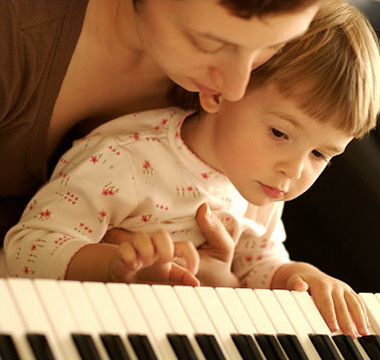 Teaching music to children